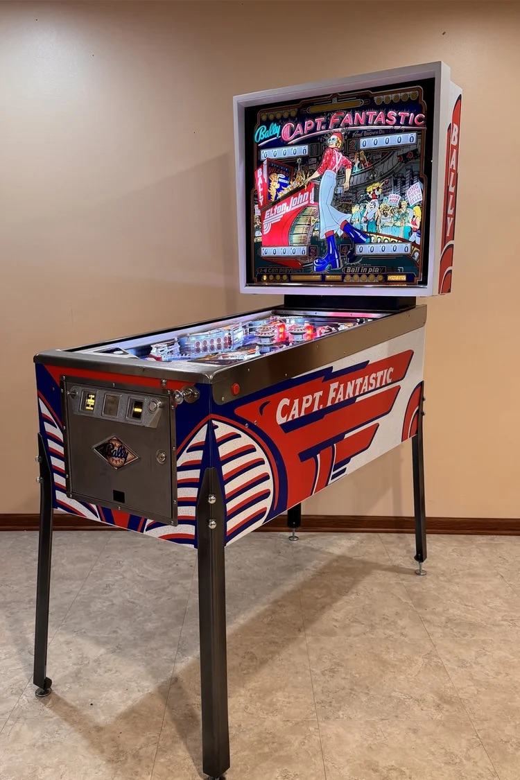 Captain Fantastic Pinball Machine