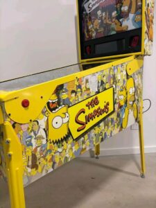simpsons pinball machine