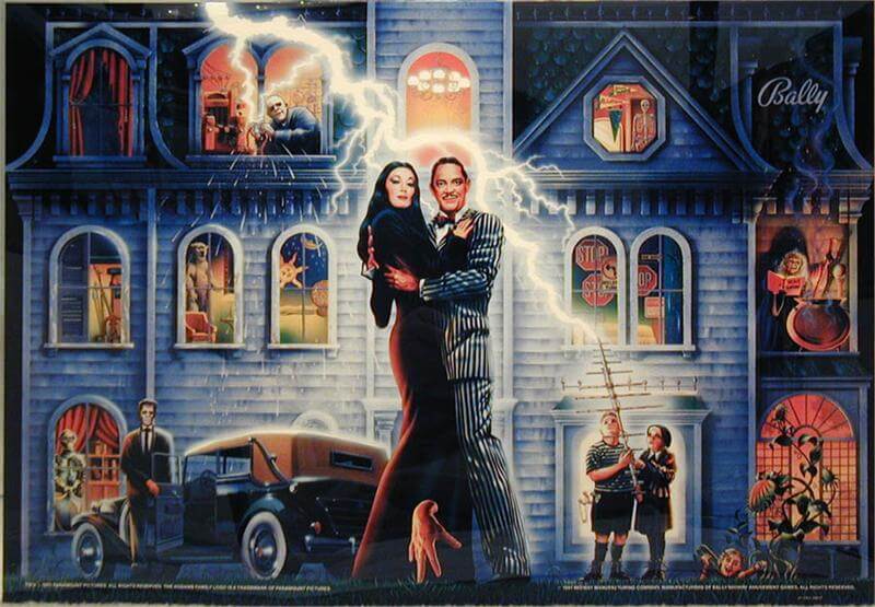 addams family pinball machine for sale