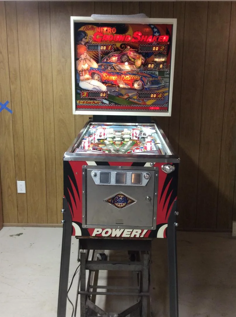 1980 Bally Nitro Ground Shaker pinball machine - Image 2