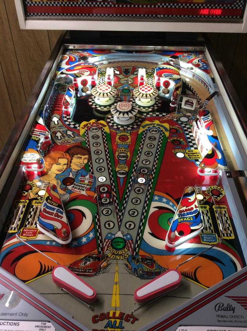1980 Bally Nitro Ground Shaker pinball machine - Image 3