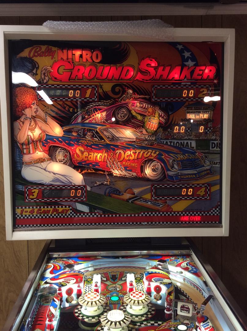 1980 Bally Nitro Ground Shaker pinball machine - Image 4